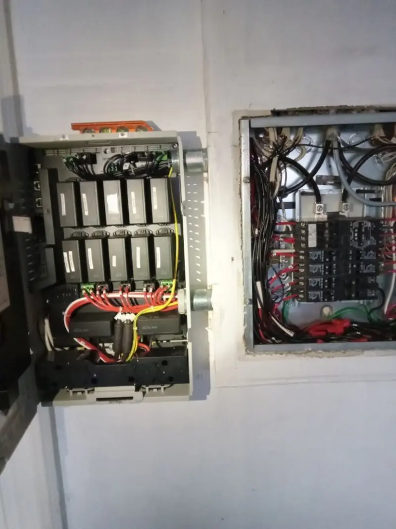 Electrical panel upgrade completed for Electrical Troubleshooting in Combined Locks